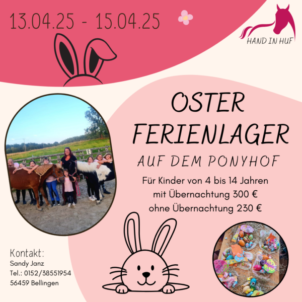 Oster Ferienlager 13.04.-15-04.2025