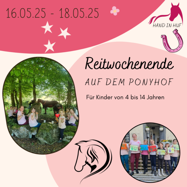 Reitwochenende 16.05.-18.05.2025