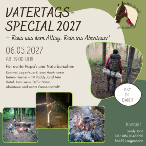 Vatertags-Special 2027 – Raus aus dem Alltag. Rein ins Abenteuer!