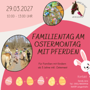 Familien Tag am Ostermontag, 29.03.2027
